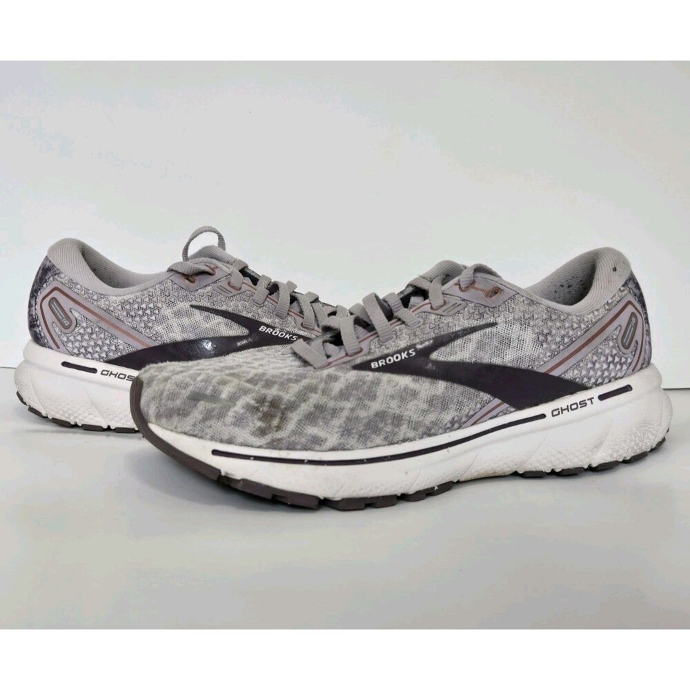 Brooks Shoes Womens Size 7.5 B Ghost 14 Running Iris Plum Purple
